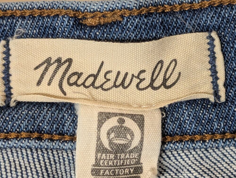 Madewell Jeans Women's Size 27T Blue 10" High-Rise Skinny (0817)